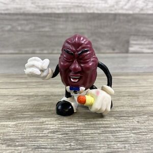 California Raisins  Calrab Microphone Guy PVC Figure 3 inch Applause‎ 1987